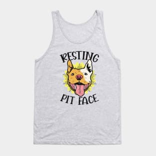 Resting Pit Face Tank Top